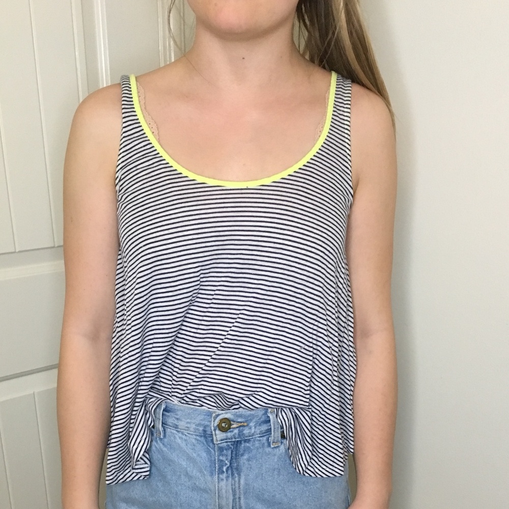 American Eagle Stripped Swing Tank - X - Small
